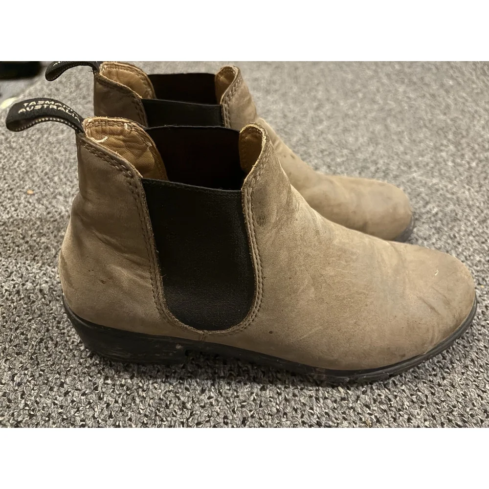 Blundstone Women's #1974 Series Ankle Boots Stone Nubuck 10 US 41 EUR Leather - Picture 3 of 8